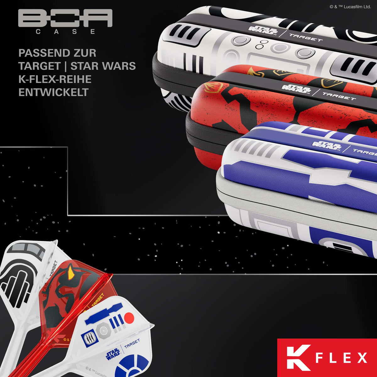 Darth Maul BOA Darttasche - DreamDarts Dartshop