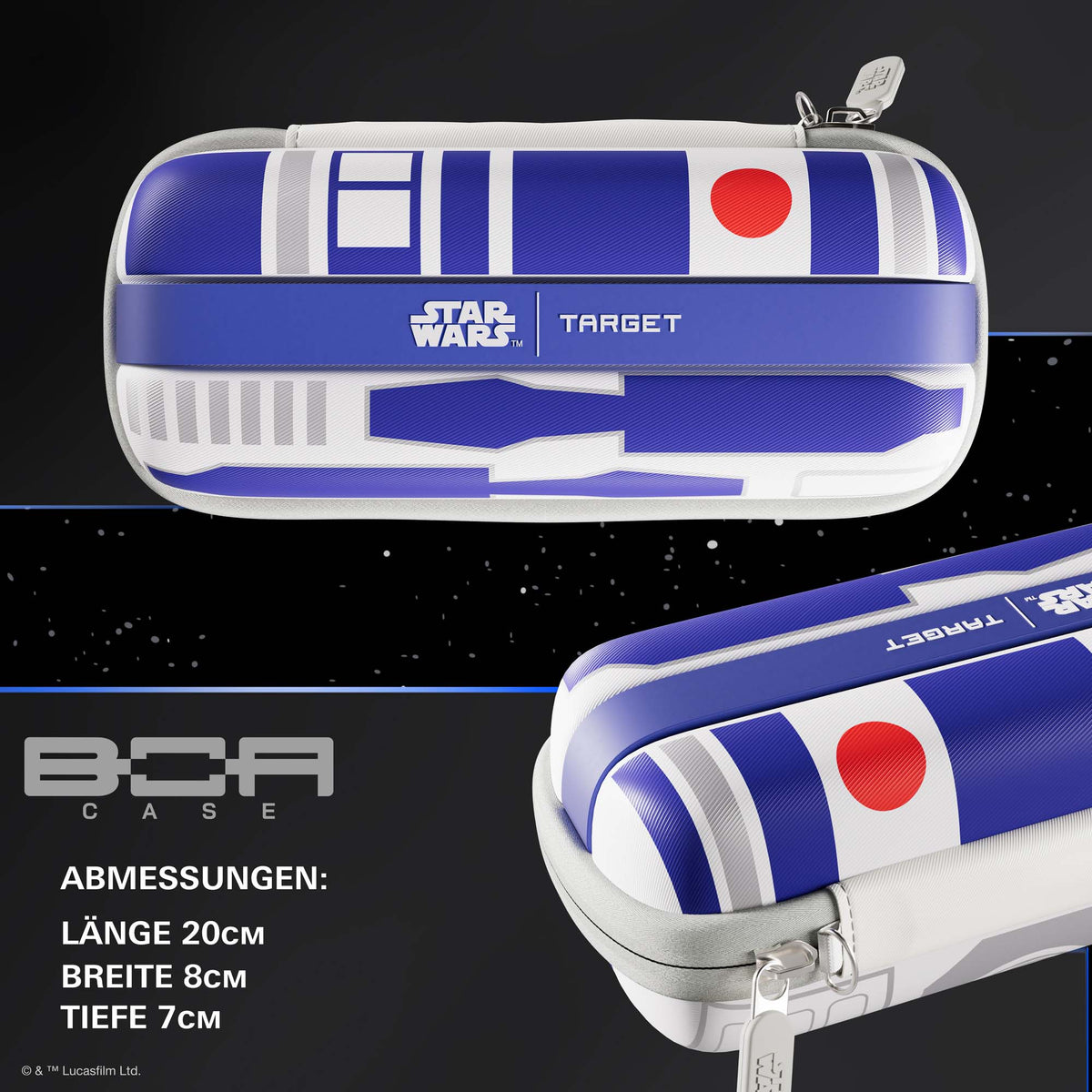 R2D2 BOA Darttasche - DreamDarts Dartshop