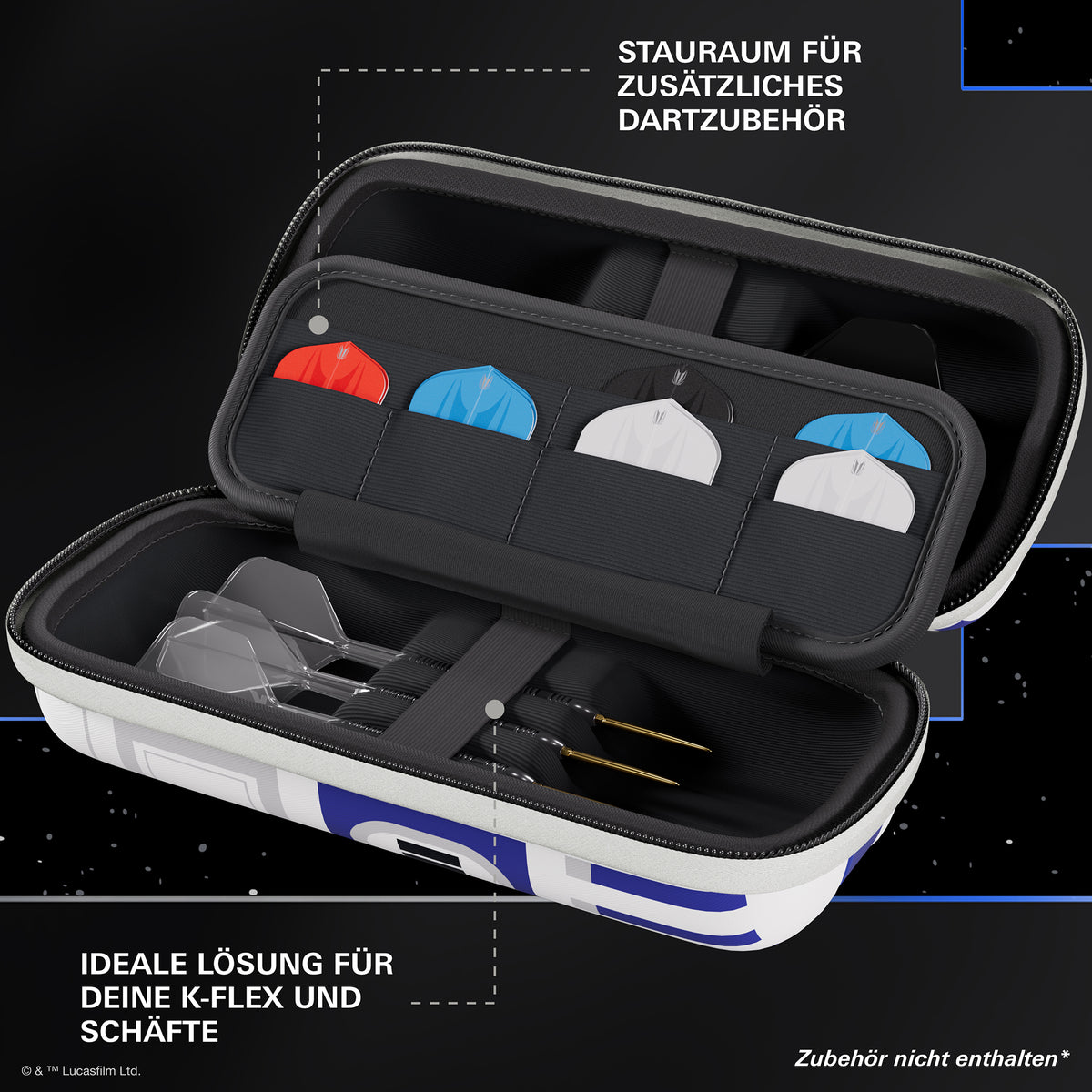 R2D2 BOA Darttasche - DreamDarts Dartshop