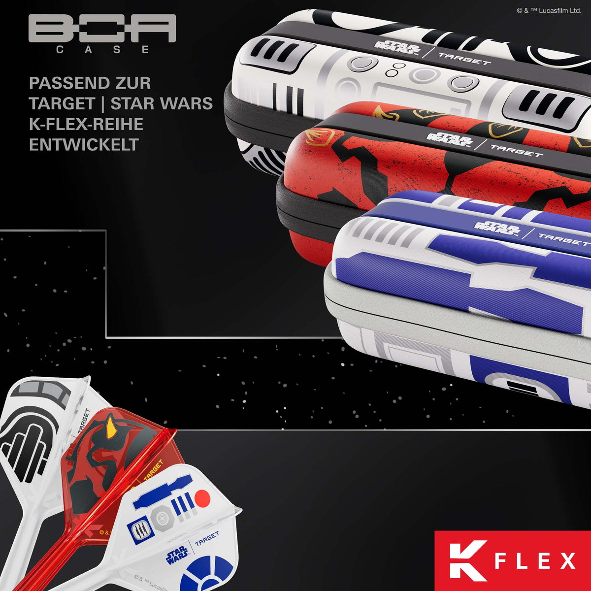 Storm Trooper BOA Darttasche - DreamDarts Dartshop