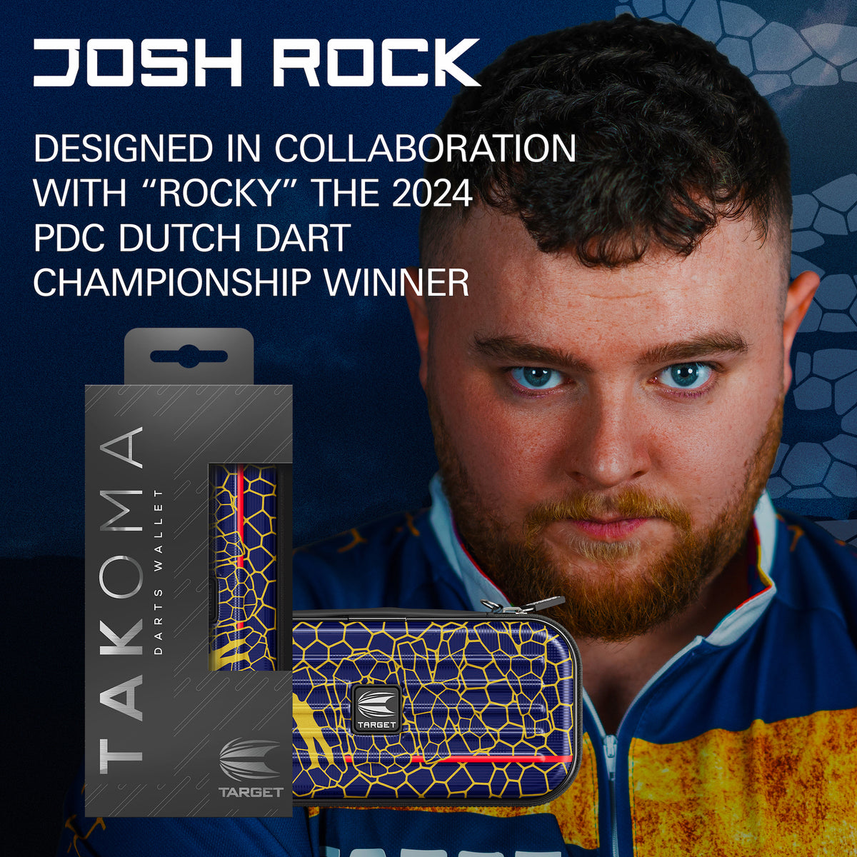 TAKOMA JOSH ROCK WALLET 2025 - DreamDarts Dartshop