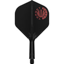 LIMITED TARGET JAPAN LOGO K-FLEX BLACK No.2 Standard - DreamDarts Dartshop
