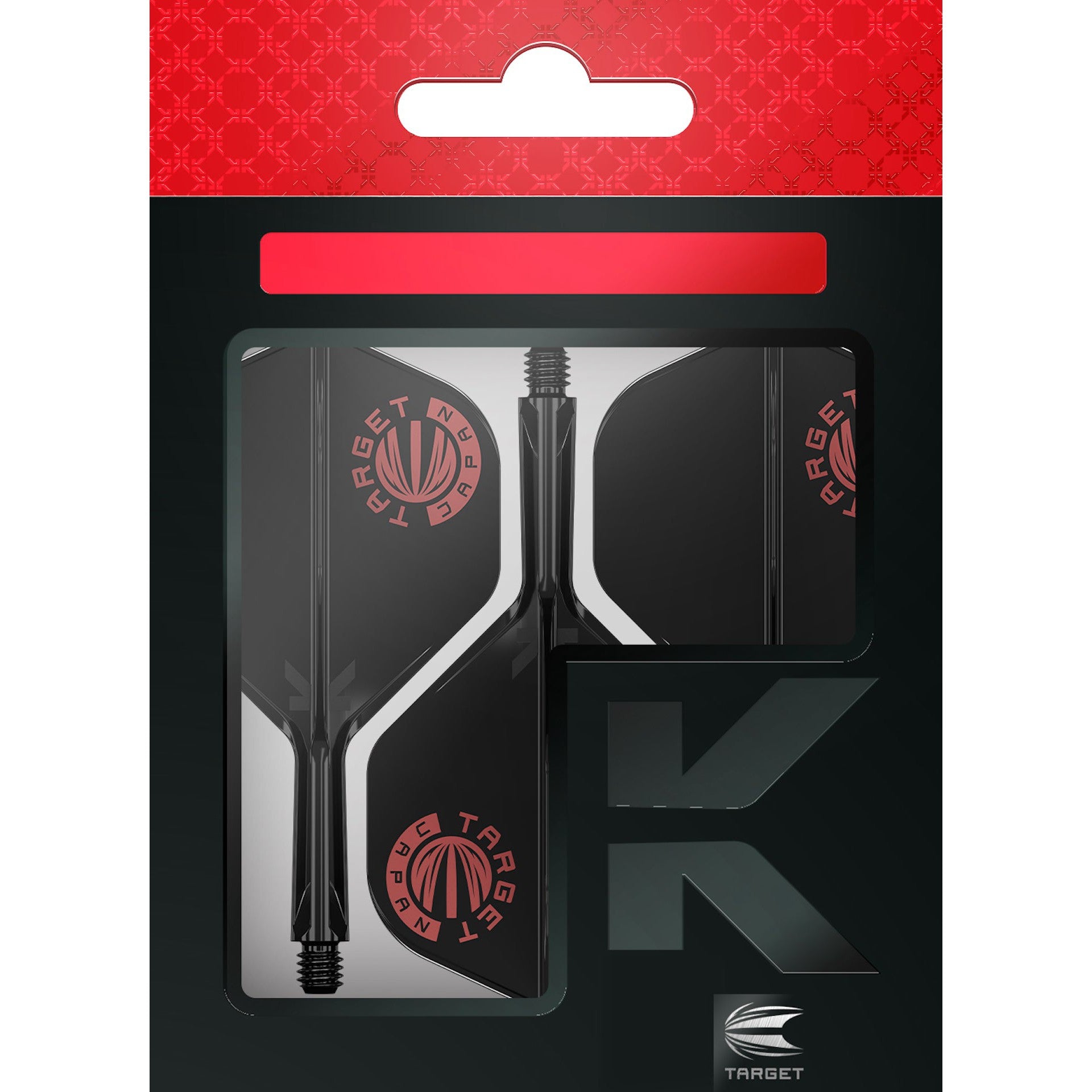 LIMITED TARGET JAPAN LOGO K-FLEX BLACK No.2 Standard - DreamDarts Dartshop