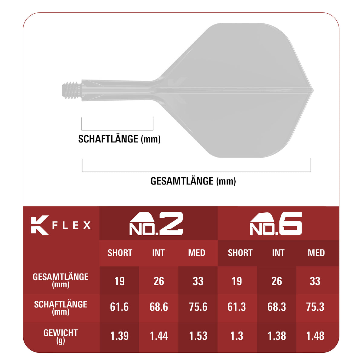 PYRO GEN 2 K-Flex No.2 - DreamDarts Dartshop
