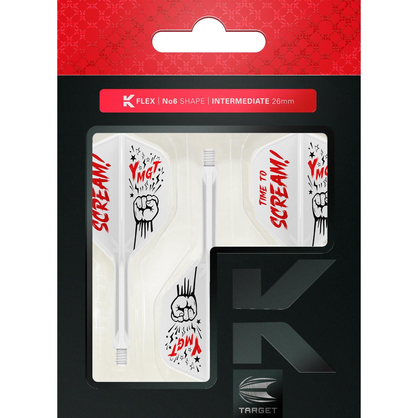 TARGET JAPAN K-FLEX SCREAM No.6 SHAPE - DreamDarts Dartshop
