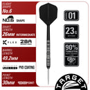 Black Marque Dragon 3.0 90% SP Steeldarts - DreamDarts Dartshop