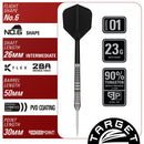 Black Marque Renegade 4.0 90% SP Steeldarts - DreamDarts Dartshop