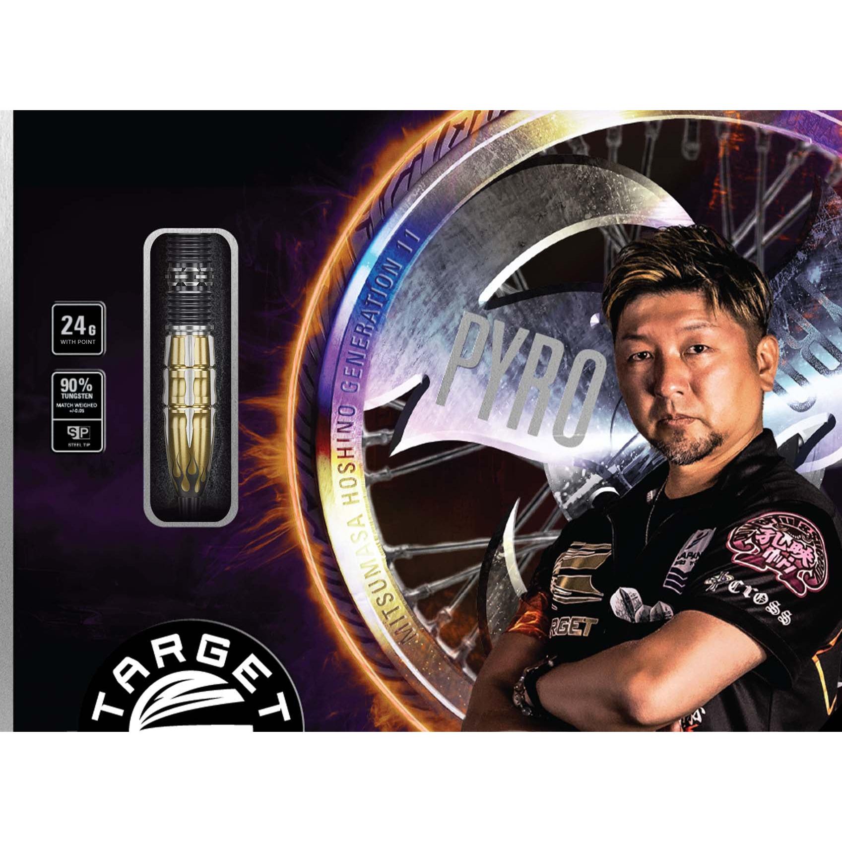 PYRO GEN11 90% SP STEEL TIP DARTS 2025 - DreamDarts Dartshop