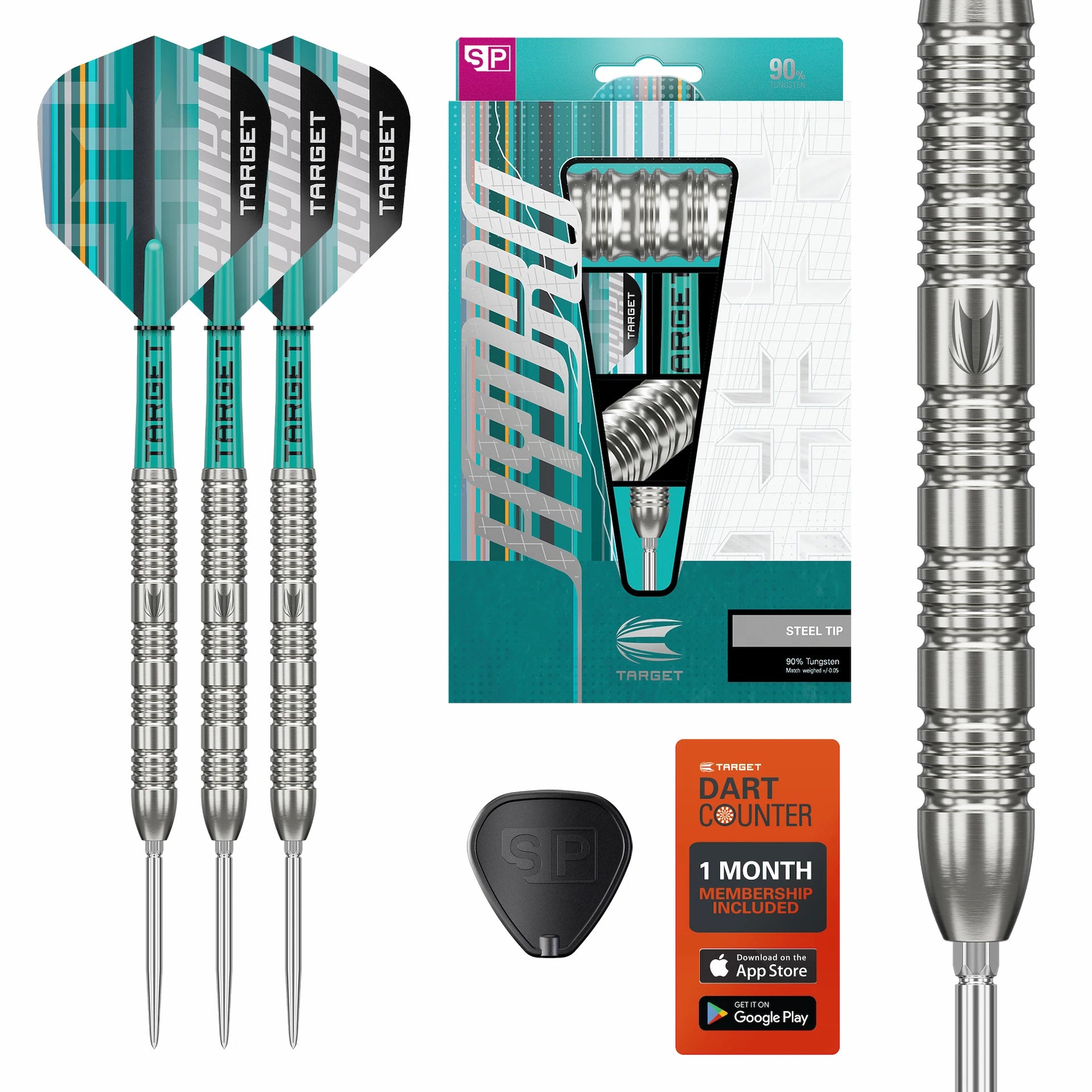 Target Hydro 02 90 % Steeldarts - DreamDarts Dartshop