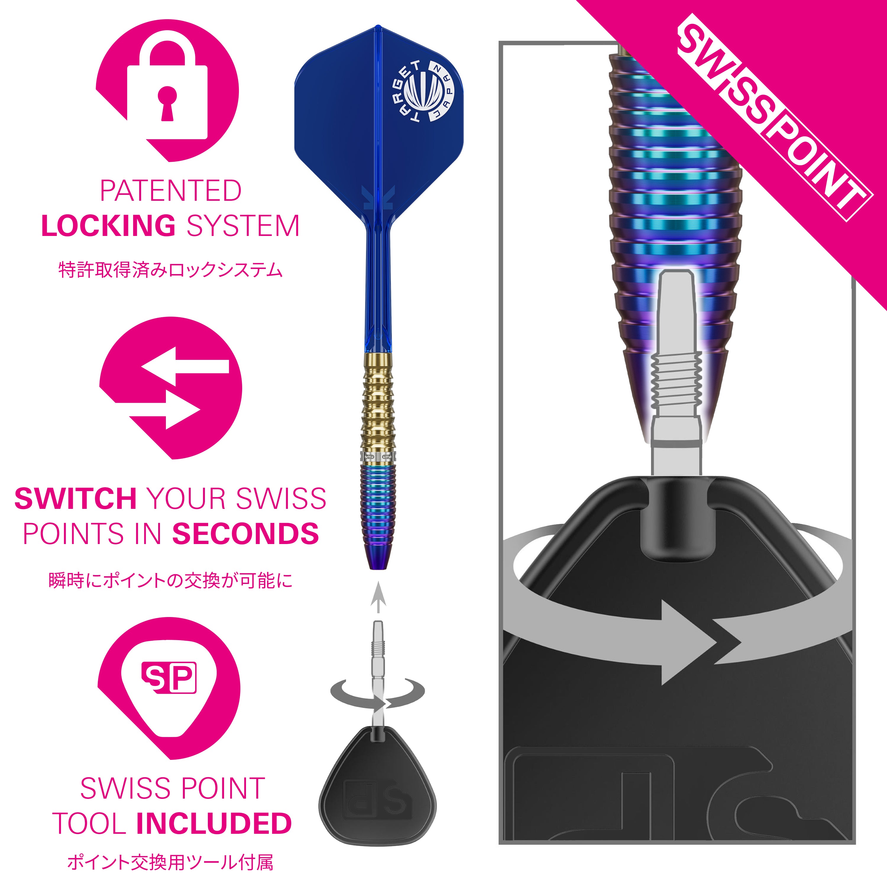 Zenith Gen 2 90% Steeldarts - DreamDarts Dartshop