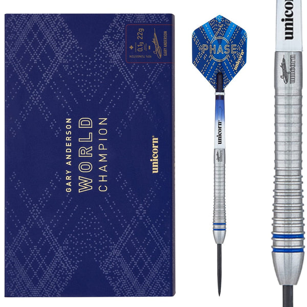 World Champion Gary Anderson Phase 6 Steeldarts - DreamDarts Dartshop