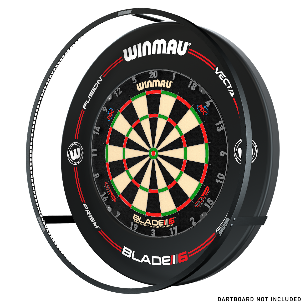 Winmau Plasma Surround Set Black - DreamDarts Dartshop