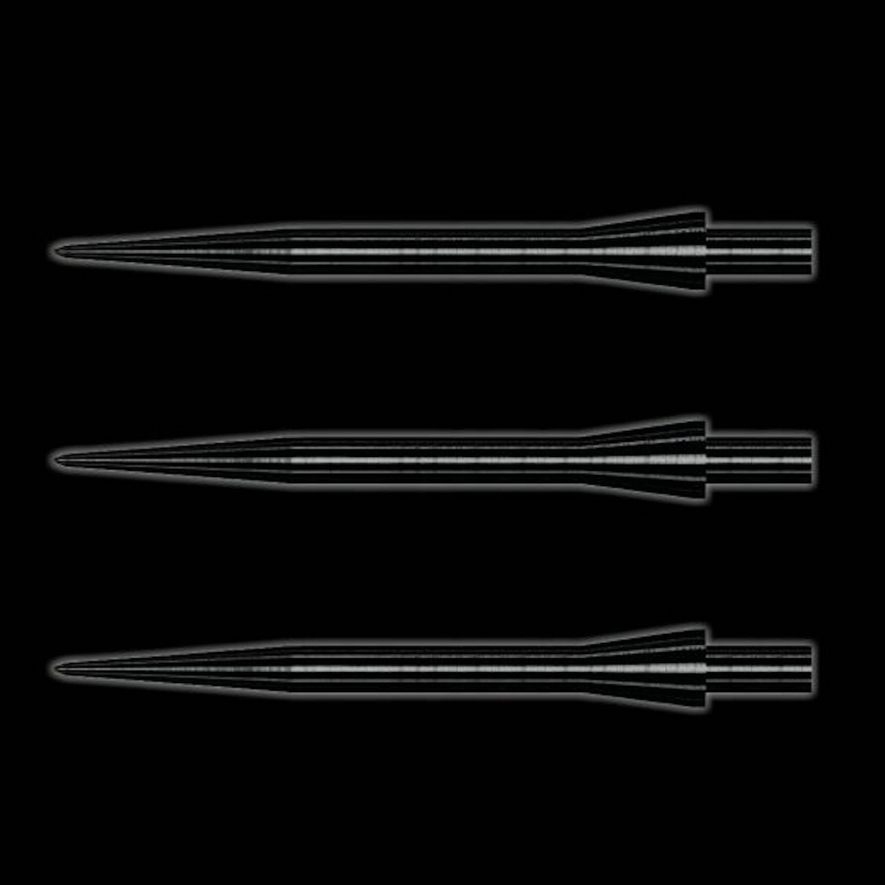 VELOCITY BLACK DART POINTS - DreamDarts Dartshop