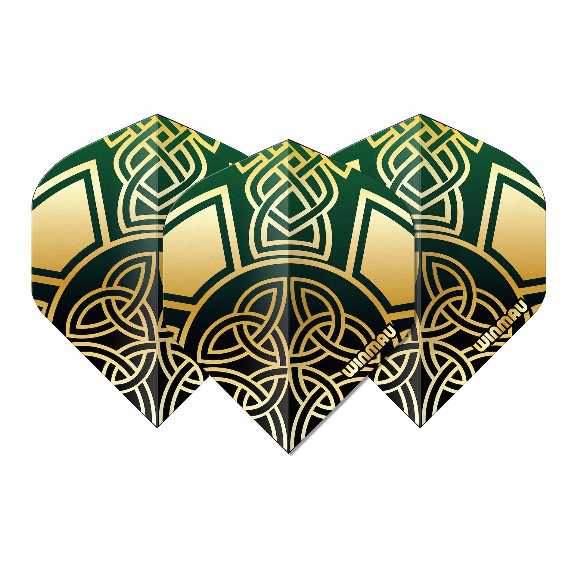 Brendan Dolan Prism Delta "Black & Gold" Flights - DreamDarts Dartshop