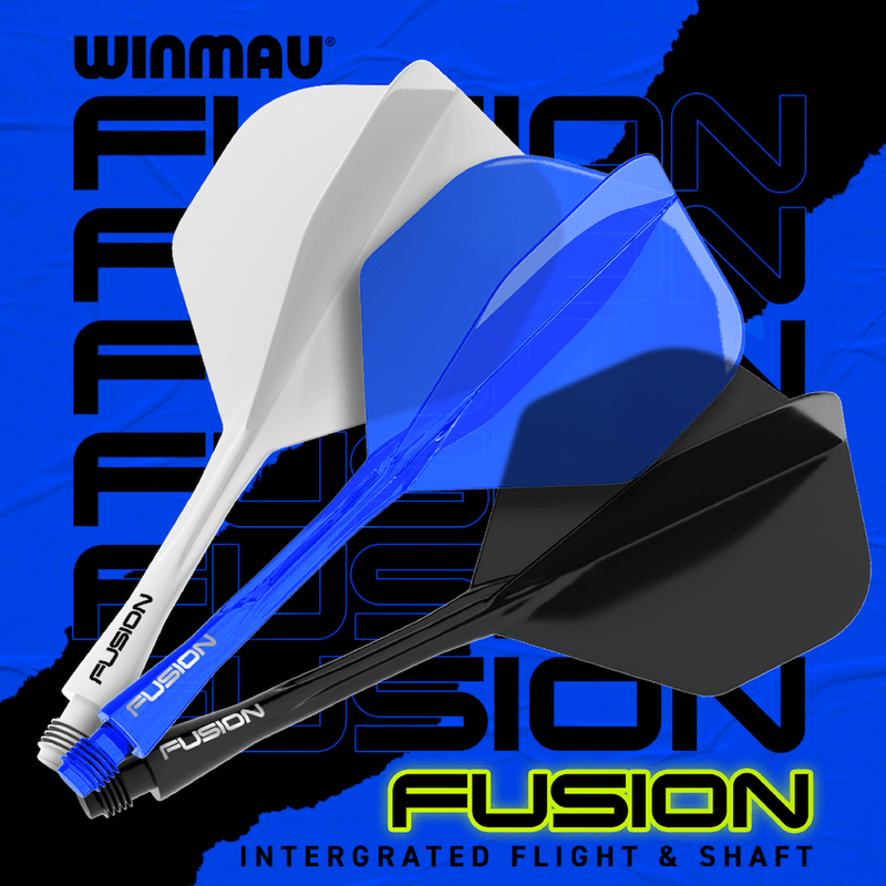 Fusion Flights Azure Blue - DreamDarts Dartshop