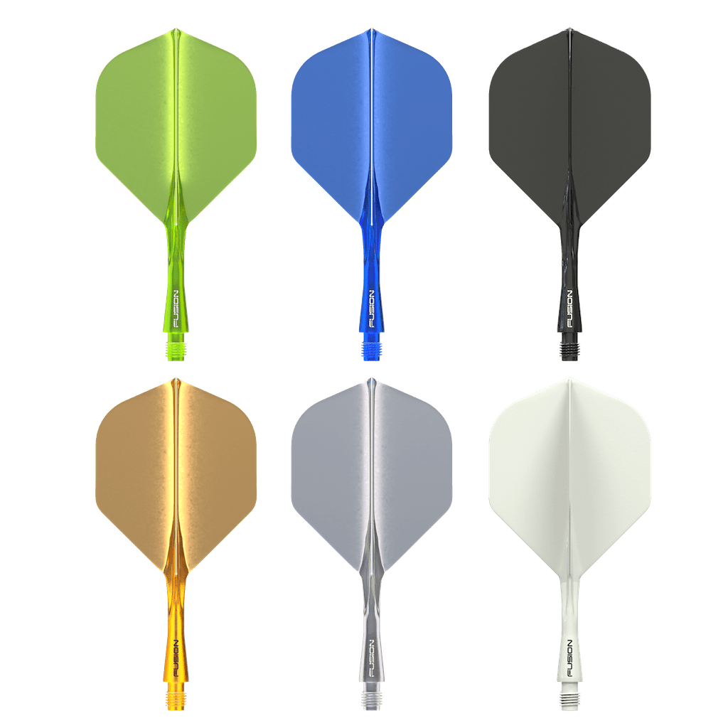 Fusion Flights Grey Smoke - DreamDarts Dartshop