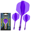 Fusion Flights Purple - DreamDarts Dartshop