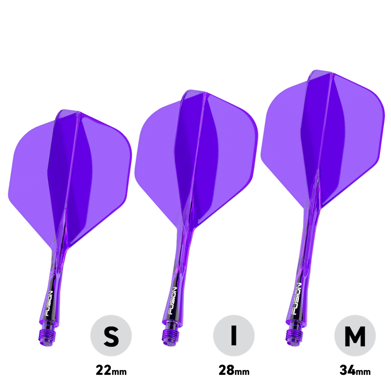 Fusion Flights Purple - DreamDarts Dartshop