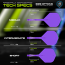 Fusion Flights Purple - DreamDarts Dartshop