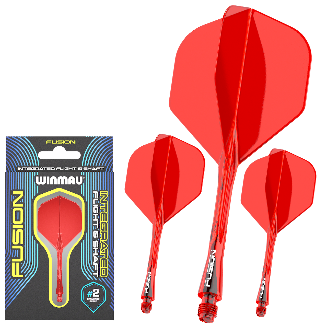 Fusion Flights Red - DreamDarts Dartshop