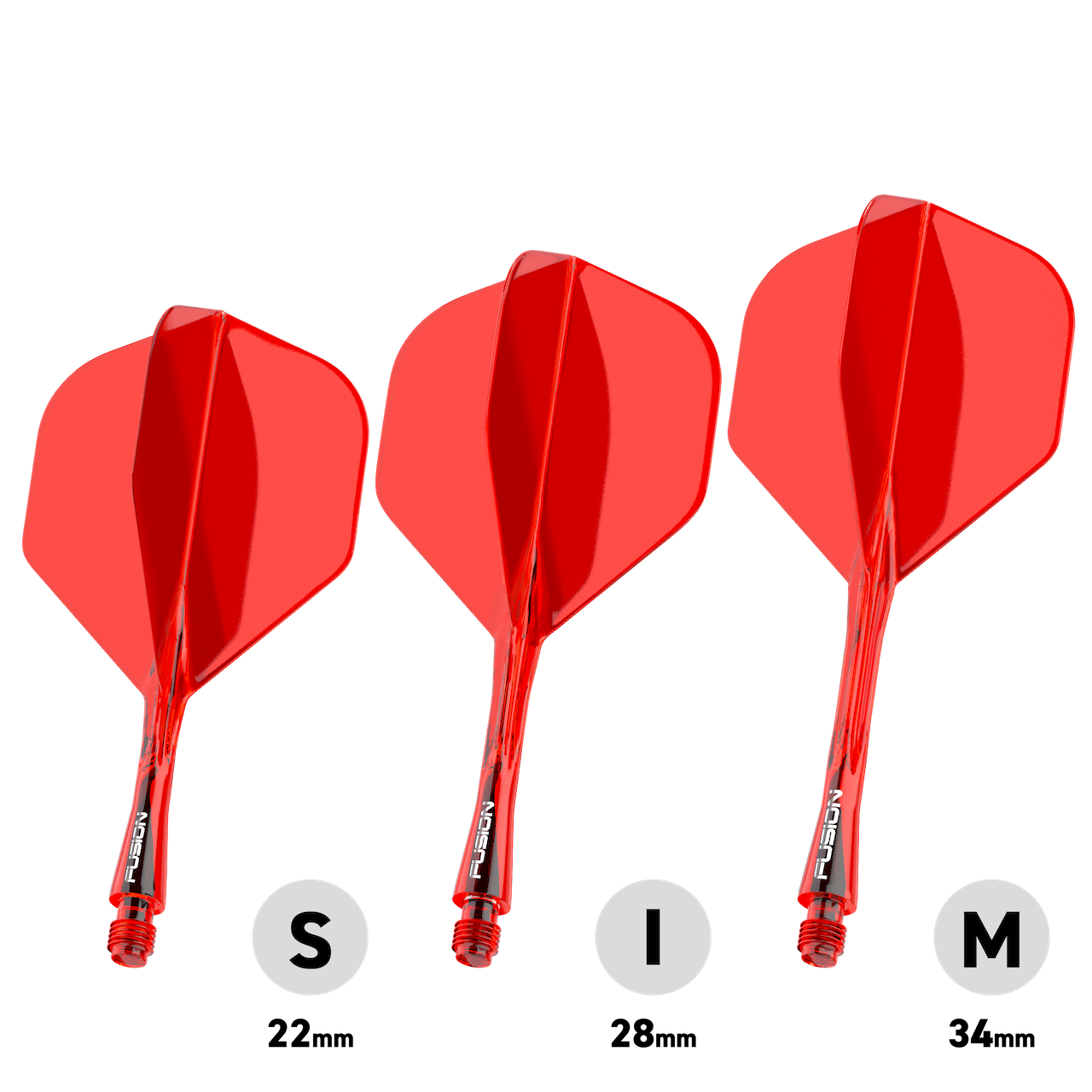 Fusion Flights Red - DreamDarts Dartshop