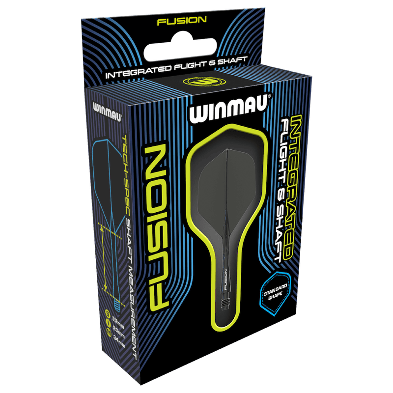 Fusion Flights Solid Black - DreamDarts Dartshop