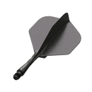 Fusion Flights Solid Black - DreamDarts Dartshop