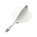 Fusion Flights Solid White - DreamDarts Dartshop