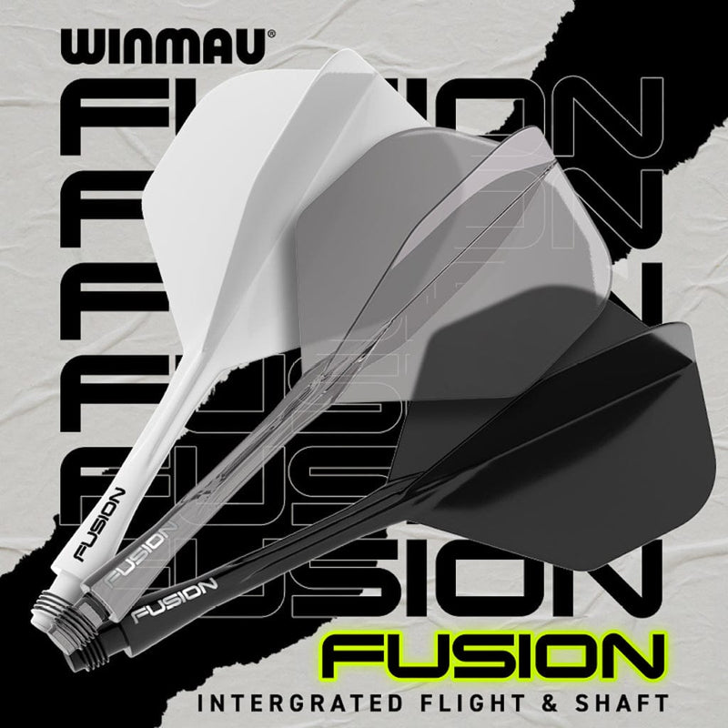 Fusion Flights Solid White - DreamDarts Dartshop