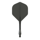 Fusion Flights Solid Black - DreamDarts Dartshop