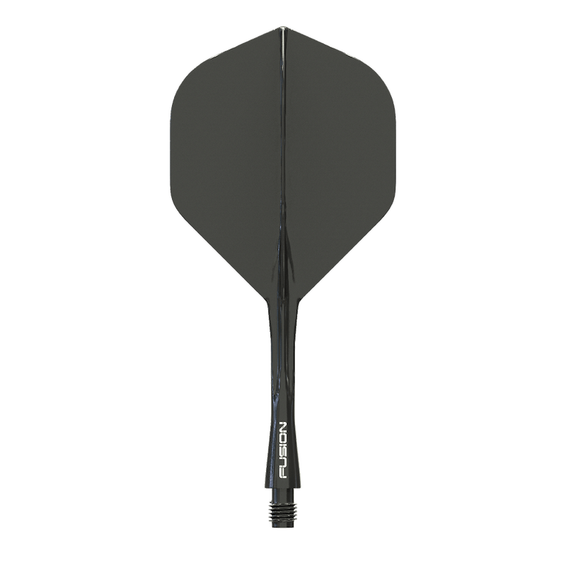 Fusion Flights Solid Black - DreamDarts Dartshop