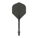 Fusion Flights Solid Black - DreamDarts Dartshop