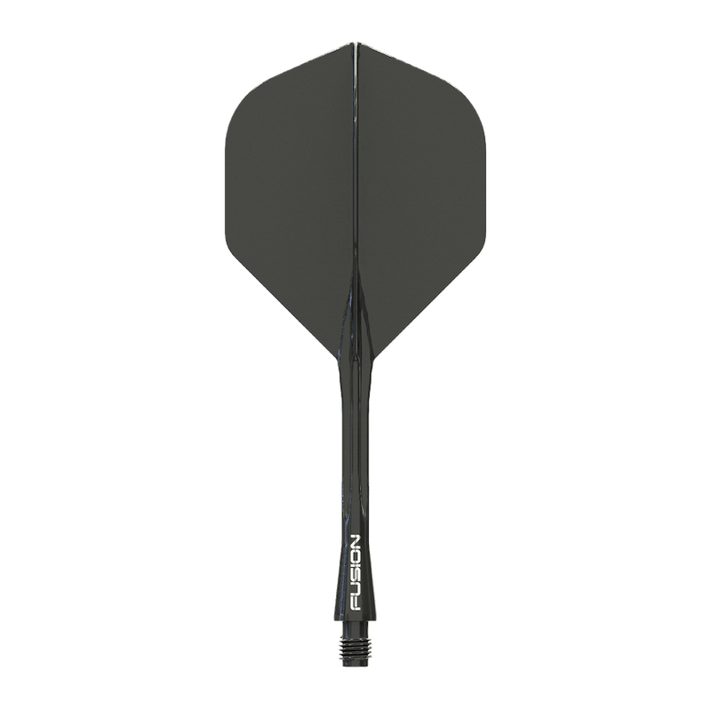 Fusion Flights Solid Black - DreamDarts Dartshop