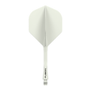 Fusion Flights Solid White - DreamDarts Dartshop