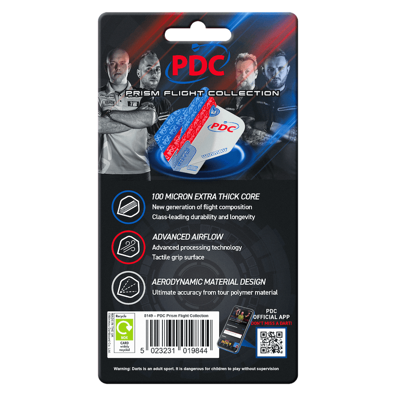 PDC Prism Flight Dart Collection - DreamDarts Dartshop