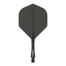 Fusion Flights Solid Black - DreamDarts Dartshop