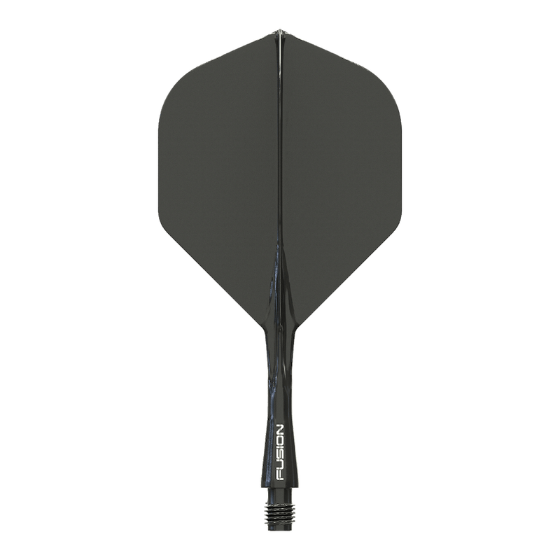 Fusion Flights Solid Black - DreamDarts Dartshop