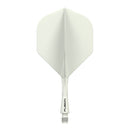 Fusion Flights Solid White - DreamDarts Dartshop