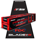 Pro Zone Precision Blade 6 Soft Dartmatte mit Oche - DreamDarts Dartshop