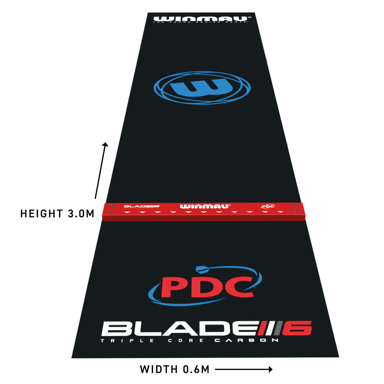 Winmau Pro Zone Precision PVC Dartmatte - DreamDarts Dartshop