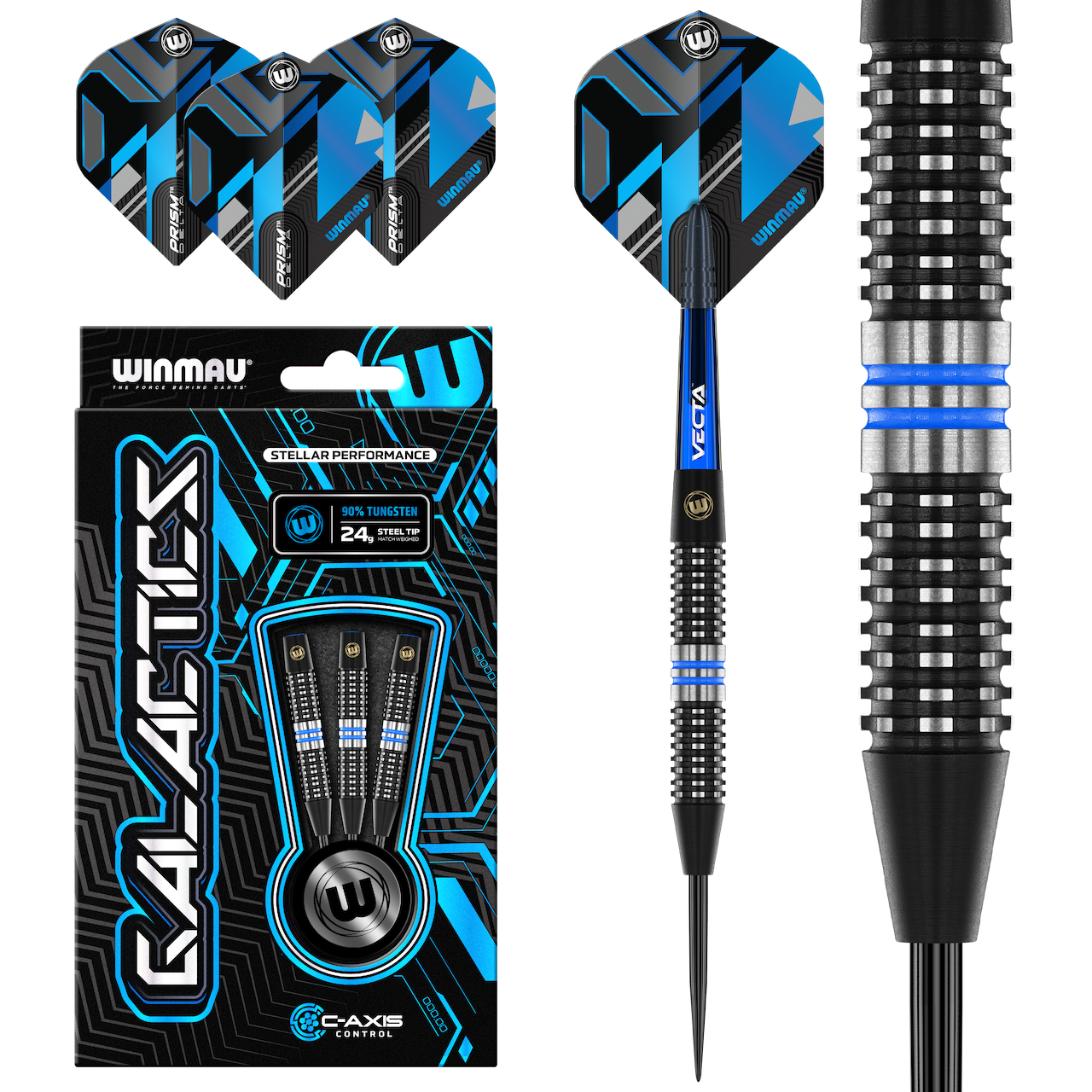 Galactics 90% Steeldarts - DreamDarts Dartshop