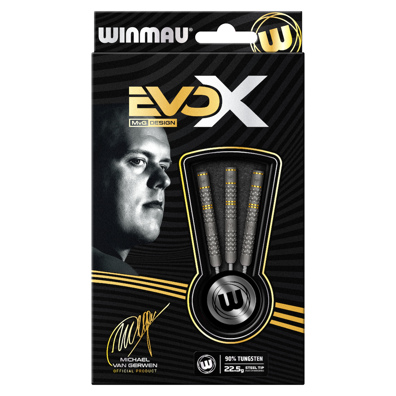 Michael van Gerwen EvoX 90% Steeldarts - DreamDarts Dartshop
