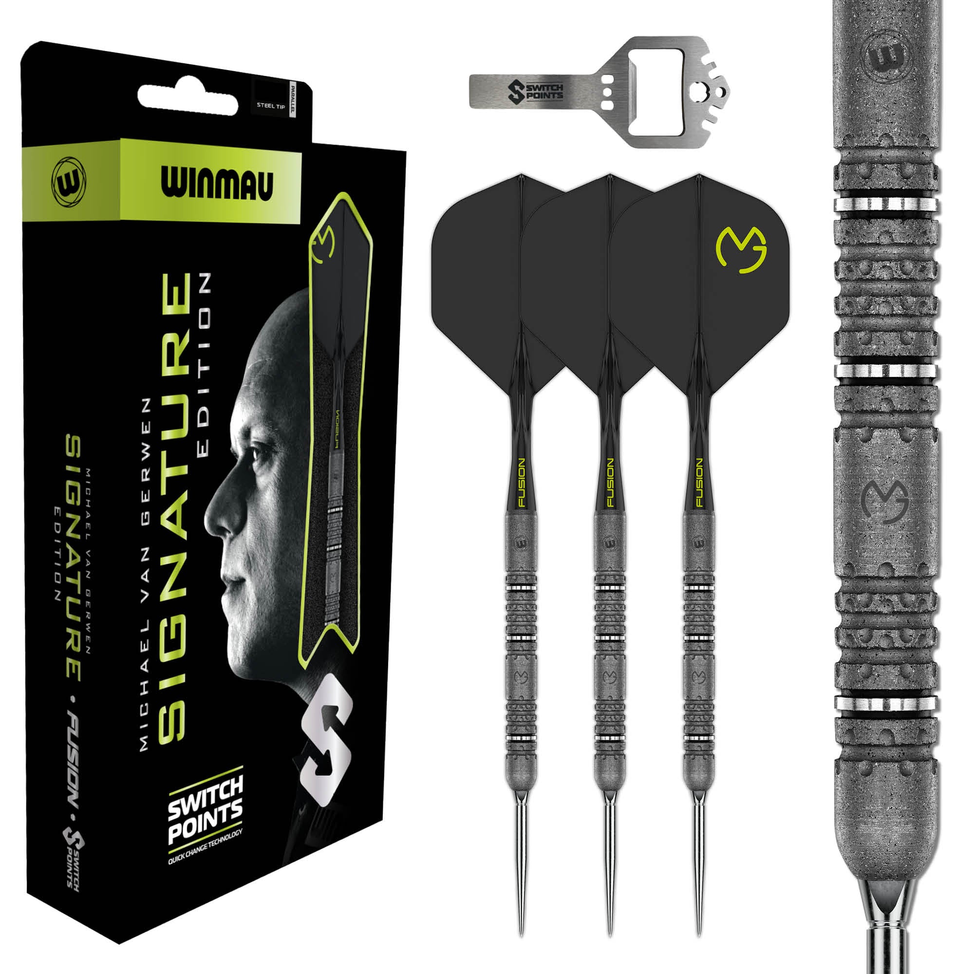 MvG Signature Edition Switch Point 90% Steeldarts - DreamDarts Dartshop