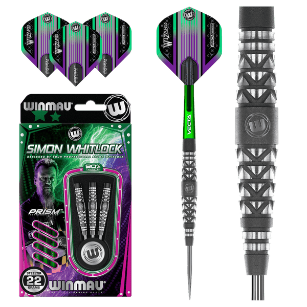 Simon Whitlock Atomized 90% Steeldarts - DreamDarts Dartshop