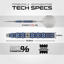 Winmau Lunaris Tapered 90% Steeldarts - DreamDarts Dartshop