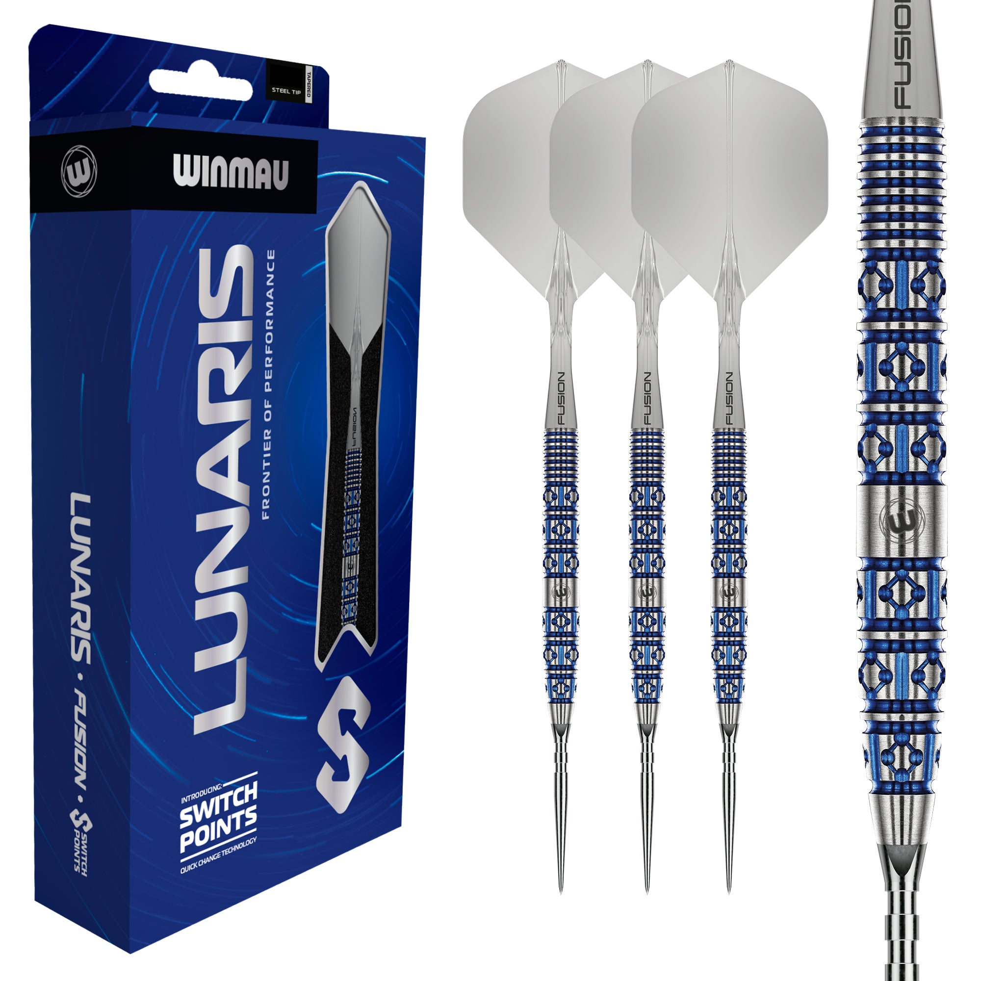Winmau Lunaris Tapered 90% Steeldarts - DreamDarts Dartshop
