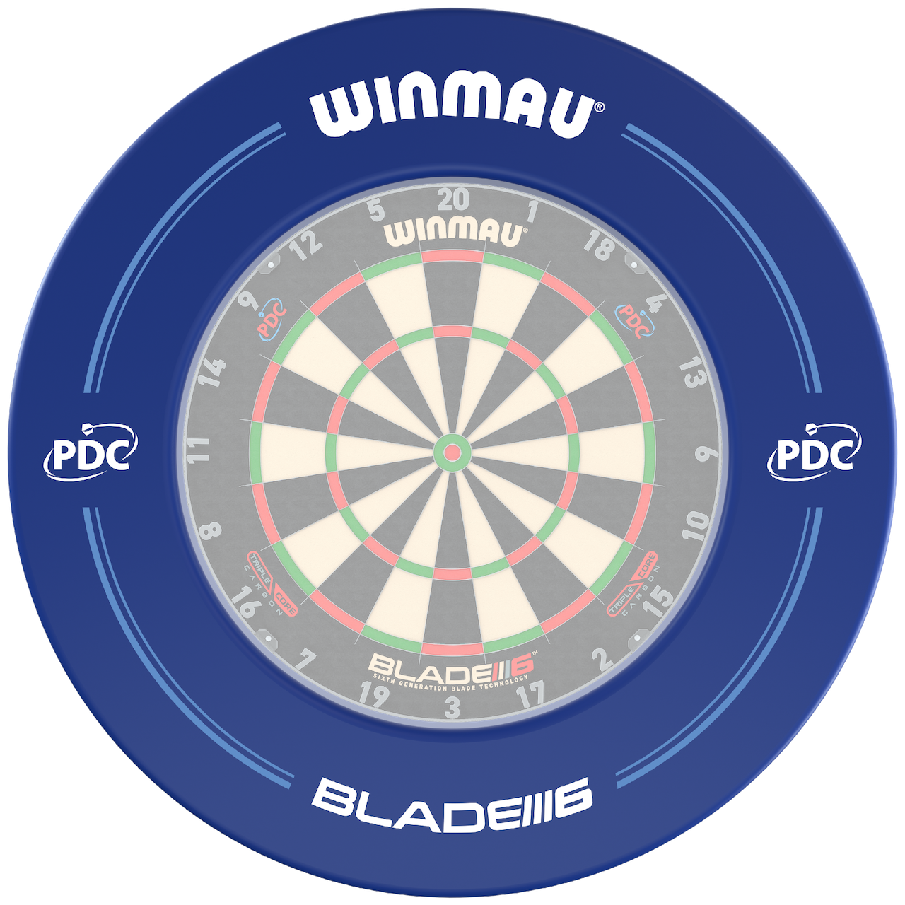 Winmau 2024 PDC Surround Blue - DreamDarts Dartshop