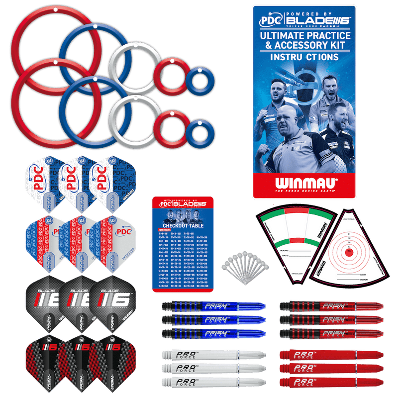 PDC Ultimate Practice & Accessory Kit - DreamDarts Dartshop