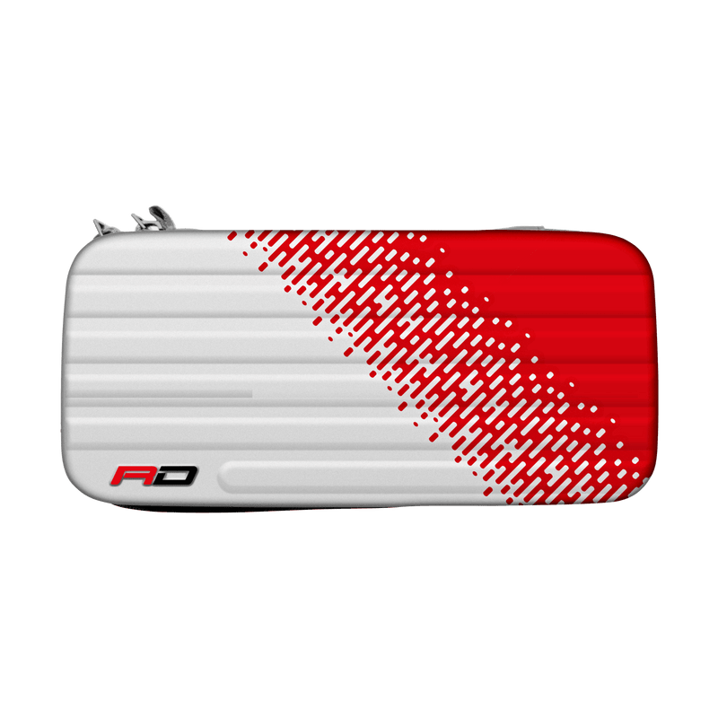Red Dragon Monza Red & White Dart Case - DreamDarts Online Dartshop