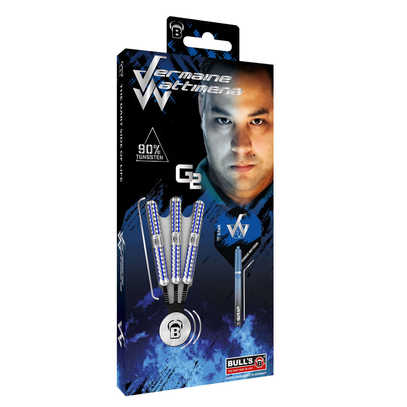 BULL'S Jermaine Wattimena G2 90% Steeldarts - DreamDarts Dartshop